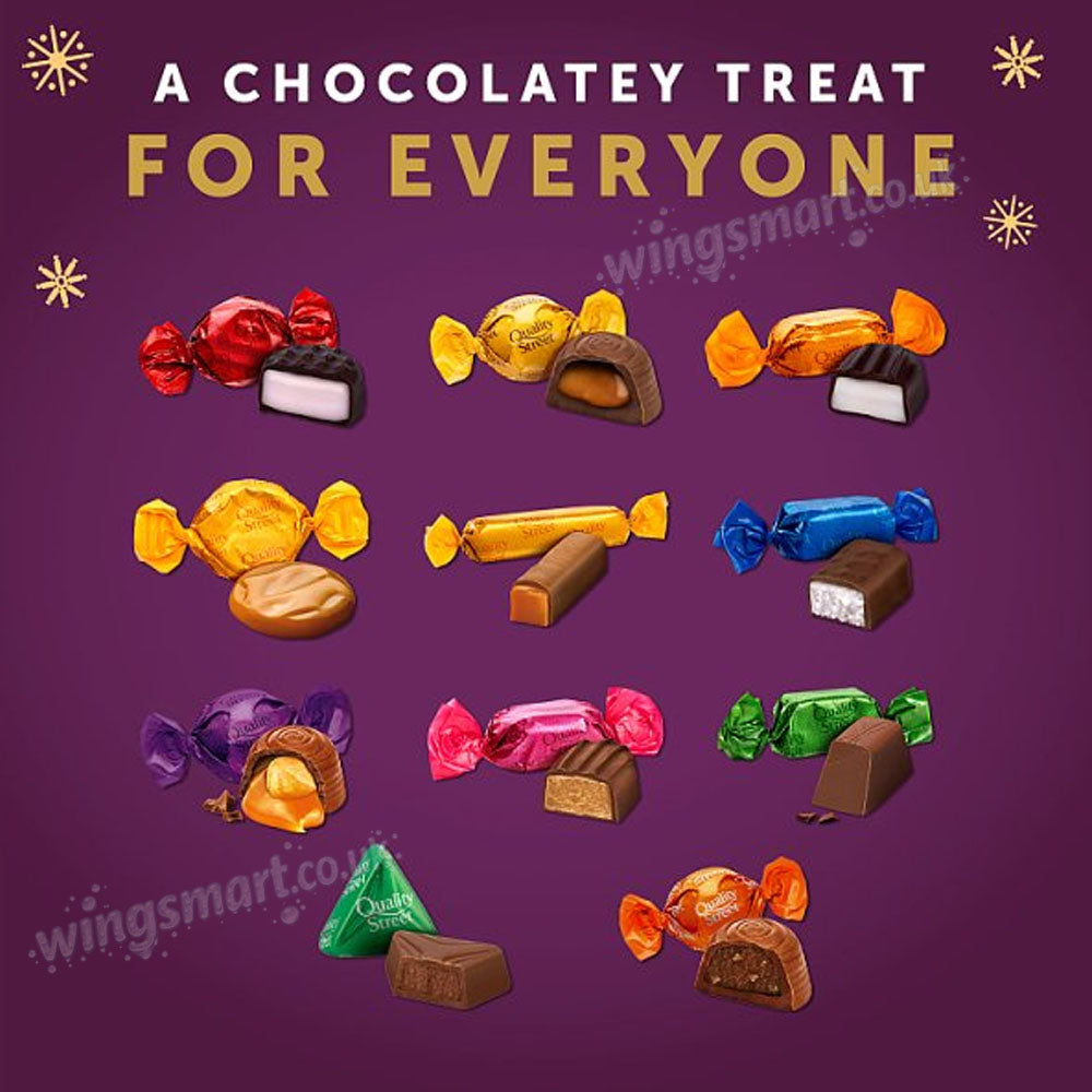Quality Street Dark Chocolate Assorted Toffees Carton 220g