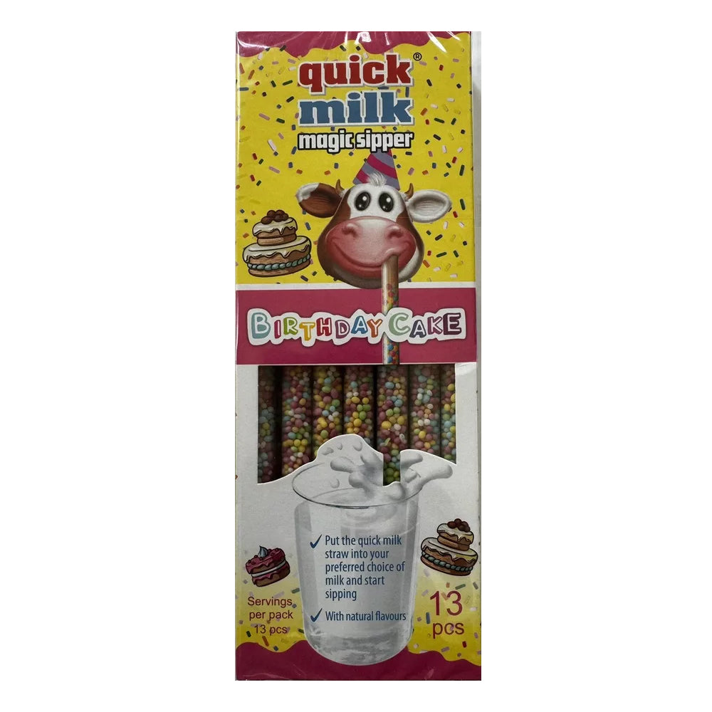 Quick Milk Magic Sipper Birthday Cake 13pcs