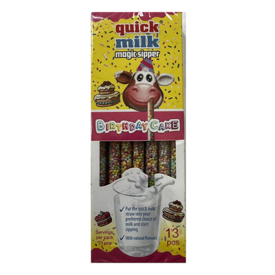 Quick Milk Magic Sipper Birthday Cake 13pcs