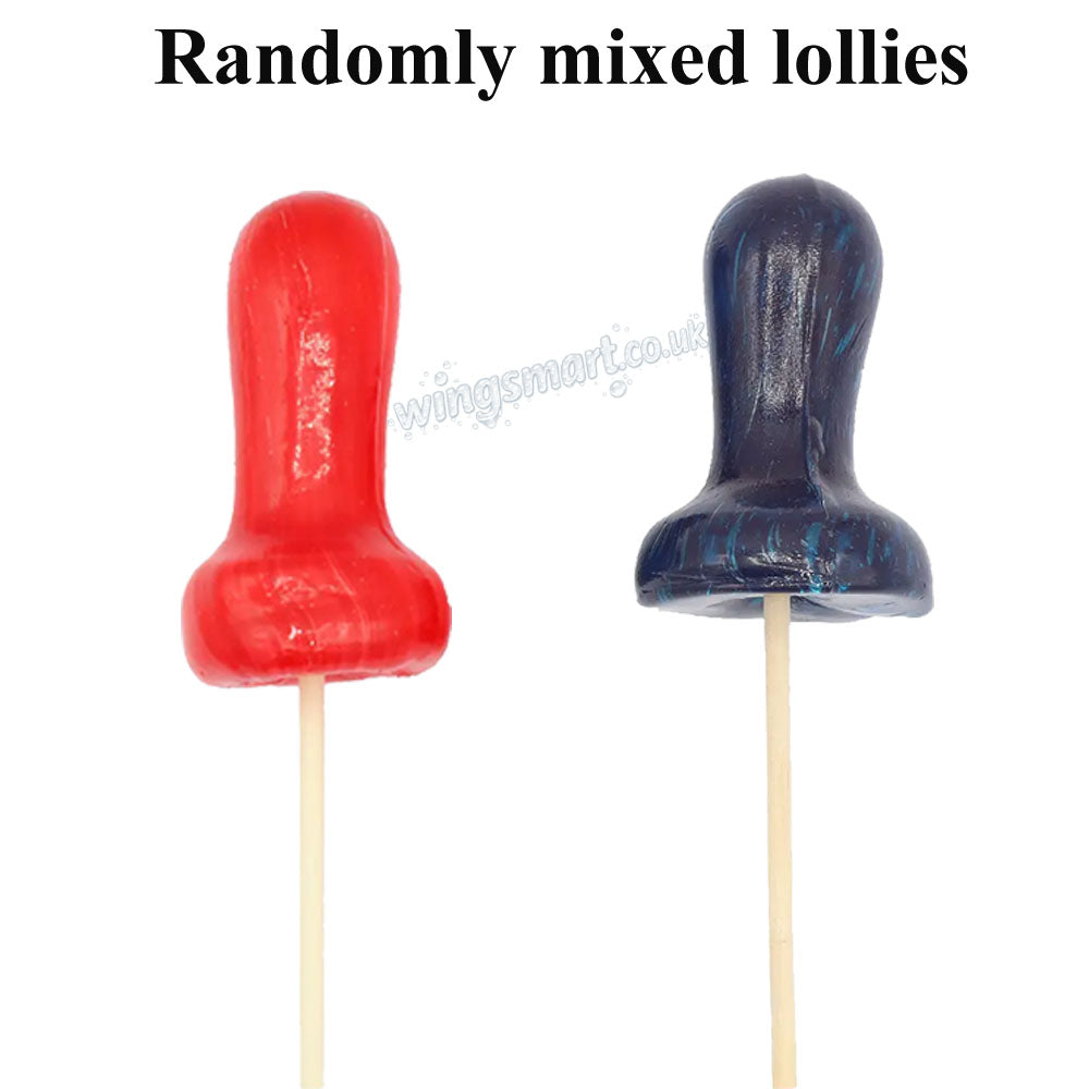 Kandy Kandy Dummy On A Stick Lollipop 120g – Mixed Fruit & Blueberry Flavoured Candy