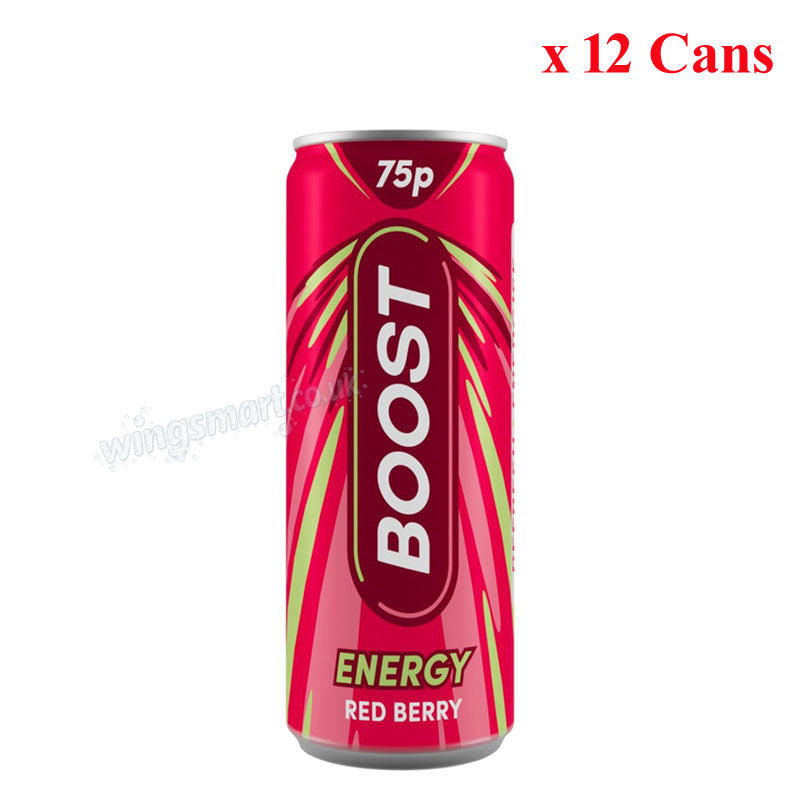 Boost 250ml Energy Drinks Mixed Case PMP – Regular & Sugar Free Options