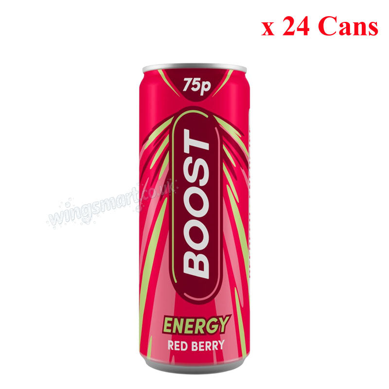 Boost 250ml Energy Drinks Mixed Case PMP – Regular & Sugar Free Options