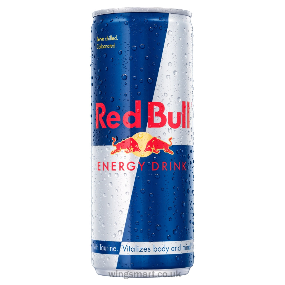 Red Bull Energy Drink Cans 250ml (Pack of 24)