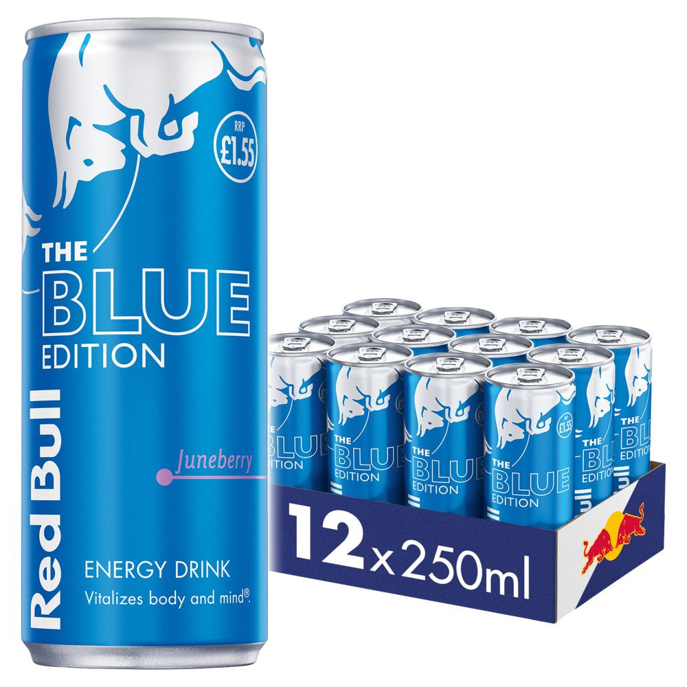 Red Bull Energy Drink Blue Edition Juneberry PMP 250ml