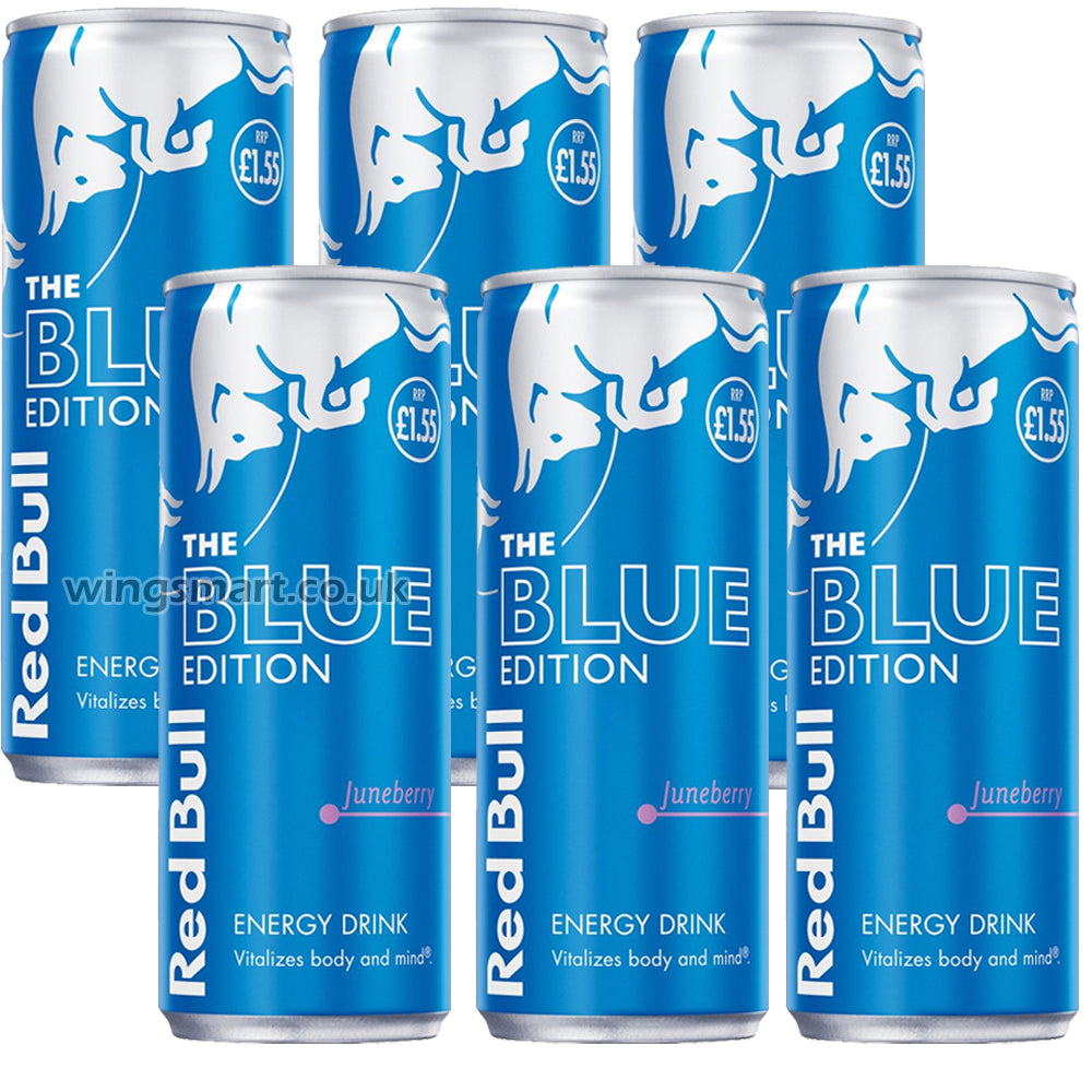 Red Bull Energy Drink Blue Edition Juneberry PMP 250ml