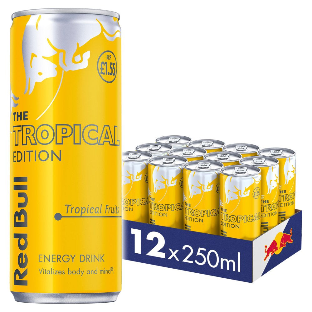 Red Bull Energy Drink Tropical Edition Tropical Fruits PMP 250ml