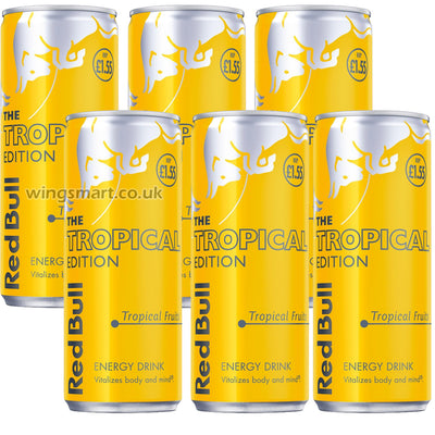 Red Bull Energy Drink Tropical Edition Tropical Fruits PMP 250ml