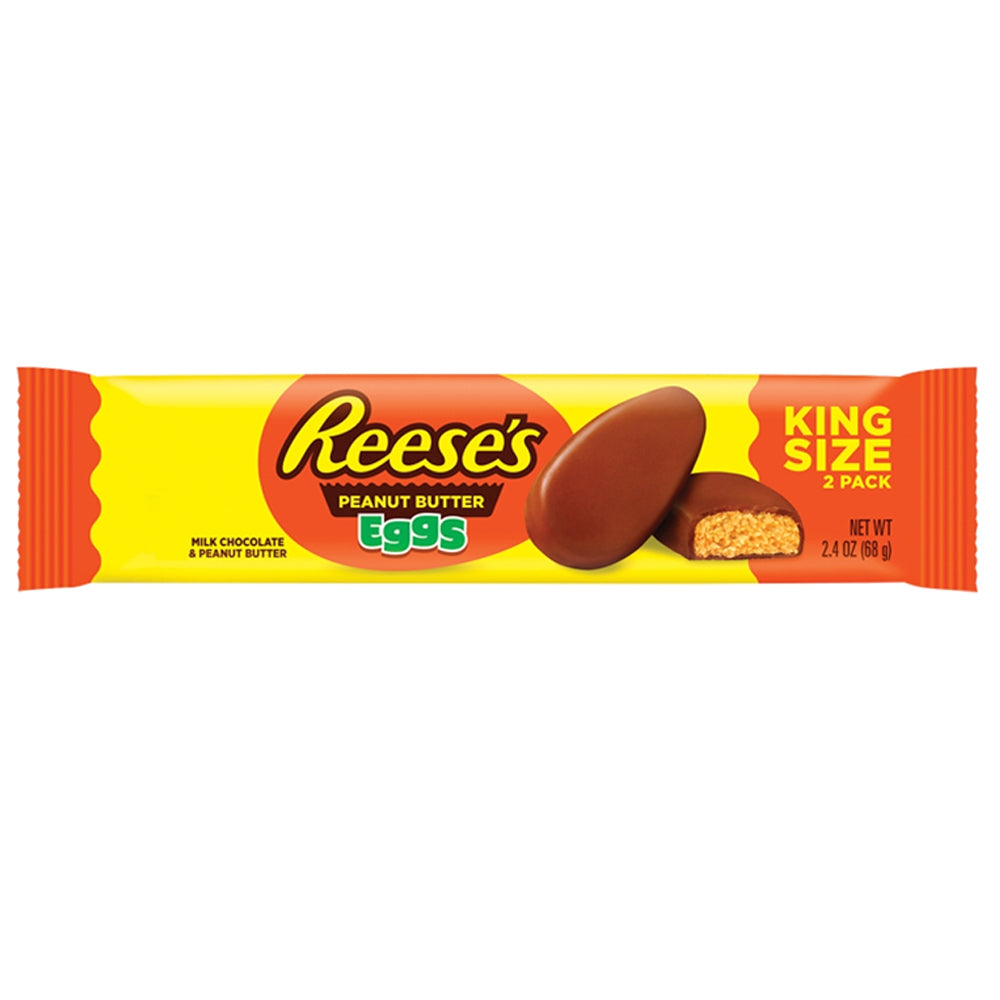 Reese's Peanut Butter Eggs King Size 68g (Box of 24)