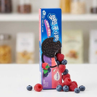 Oreo Blueberry & Raspberry Cream Sandwich Biscuits (12 x 97g Boxes) – Japanese Edition