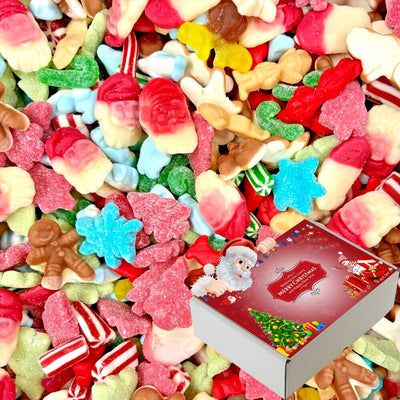 Christmas Sweet Mix Sweet Mixes Pick n Mix Assortments Retro Sweets - WingsMart