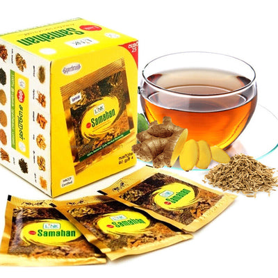 Samahan Instant Ayurveda Herbal Tea Sachets Cough & Cold 10 Sachets - WingsMart