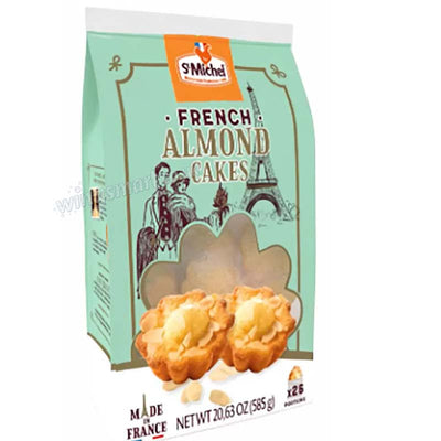 St Michel French Almond Cakes 585g | French Sponge Cakes