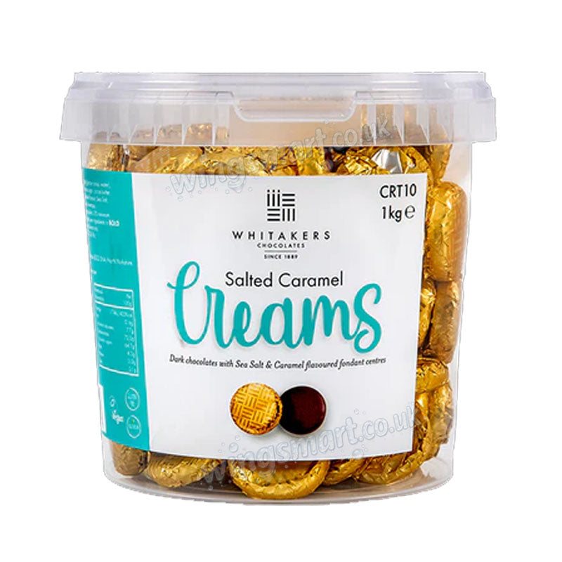 Whitakers Chocolate Cremes Variety 1kg Tub Coffee Ginger Orange & Assorted Luxury Chocolates