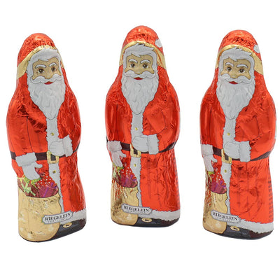 Riegelein Hollow Milk Chocolate Santas 11 x 25g