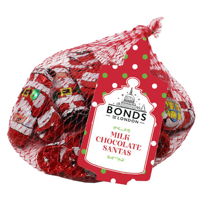 Bonds Net of Creme Filled Milk Chocolate Santas 60g (Pack of 65)