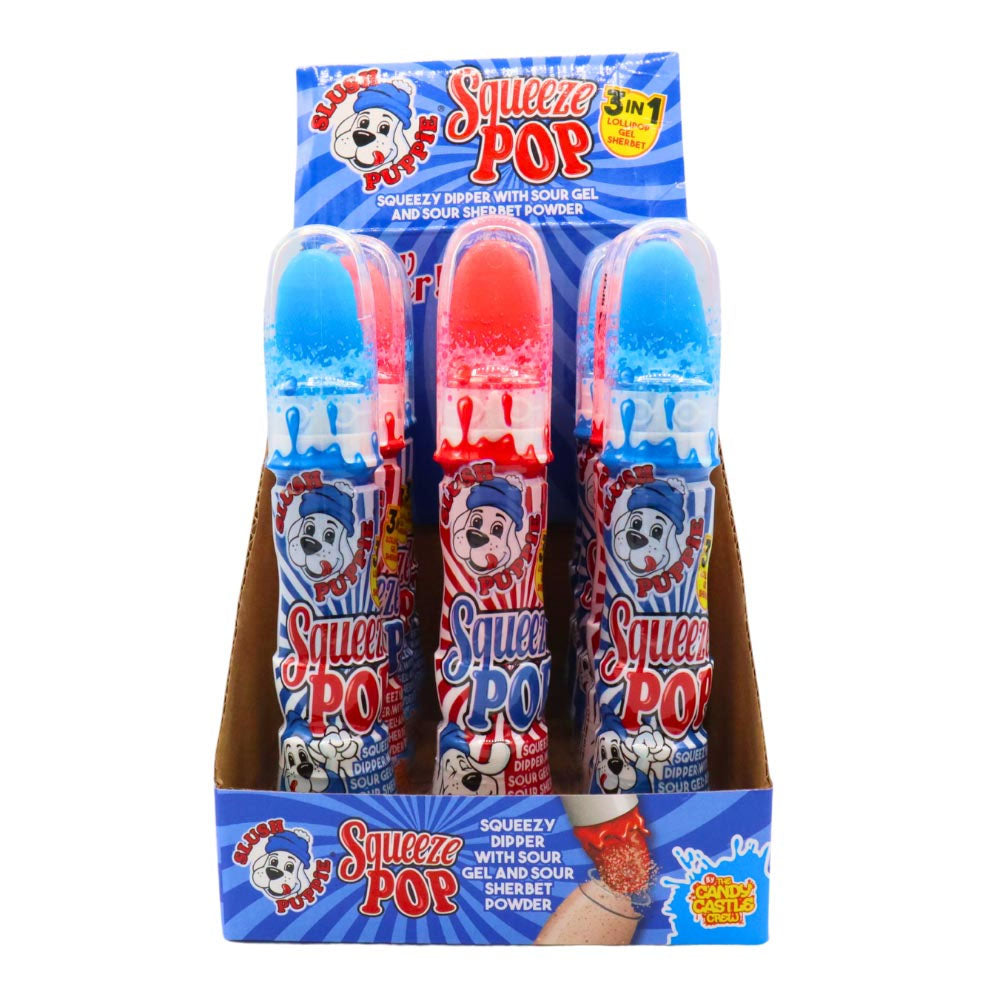 Slush Puppie Squeeze Pop 3 in 1 (45g) 12 Bottles