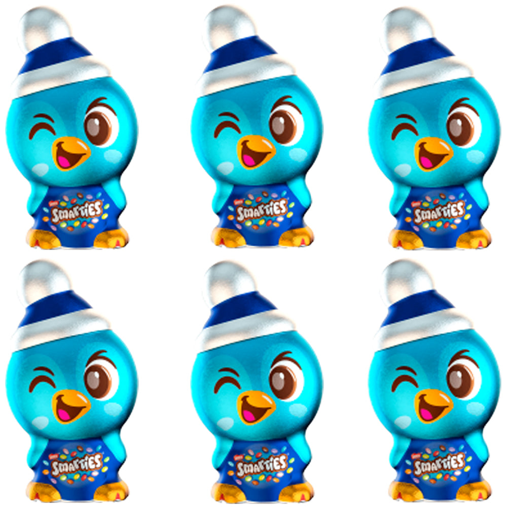Smarties Penguin Milk Chocolate Christmas Figure 94g (Pack of 12)