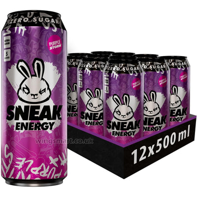 Sneak Energy Purple Storm 12 x 500ml Cans