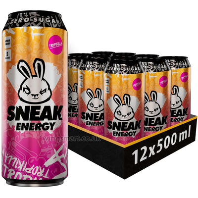 Sneak Energy Tropikilla 12 x 500ml Cans