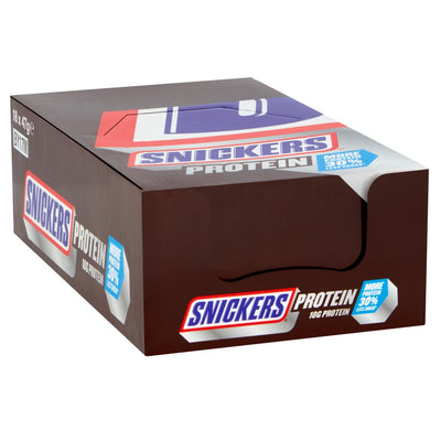 Snickers Protein Chocolate Bar (30% Less Sugar) 47g (Box Of 18) - WingsMart