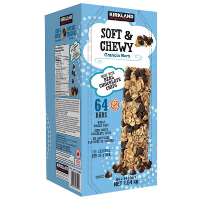 Kirkland Signature Soft & Chewy Granola Bars 64 x 24g