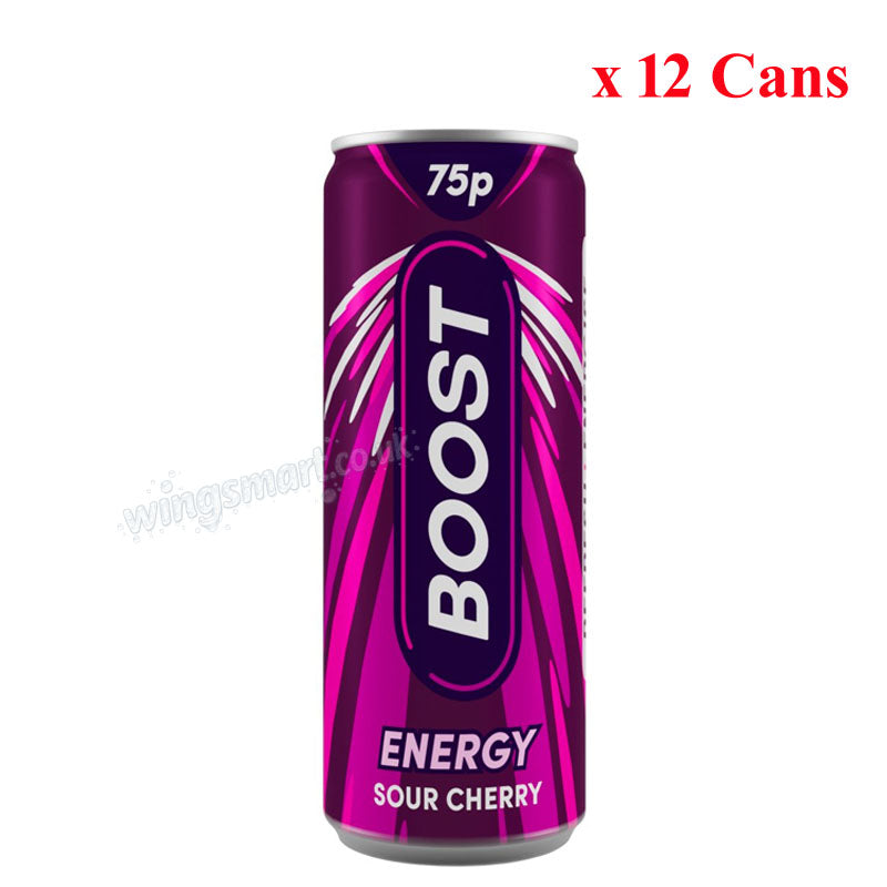 Boost 250ml Energy Drinks Mixed Case PMP – Regular & Sugar Free Options