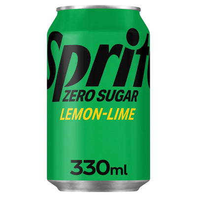 Sprite Lemon & Lime No Sugar 24 x 330ml