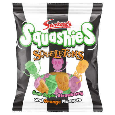 Halloween Swizzels Squashies Squeletons Bags 12 x 120g