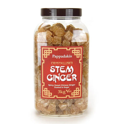 Pappadakis Crystallised Stem Ginger Bag(1kg - 3kg)