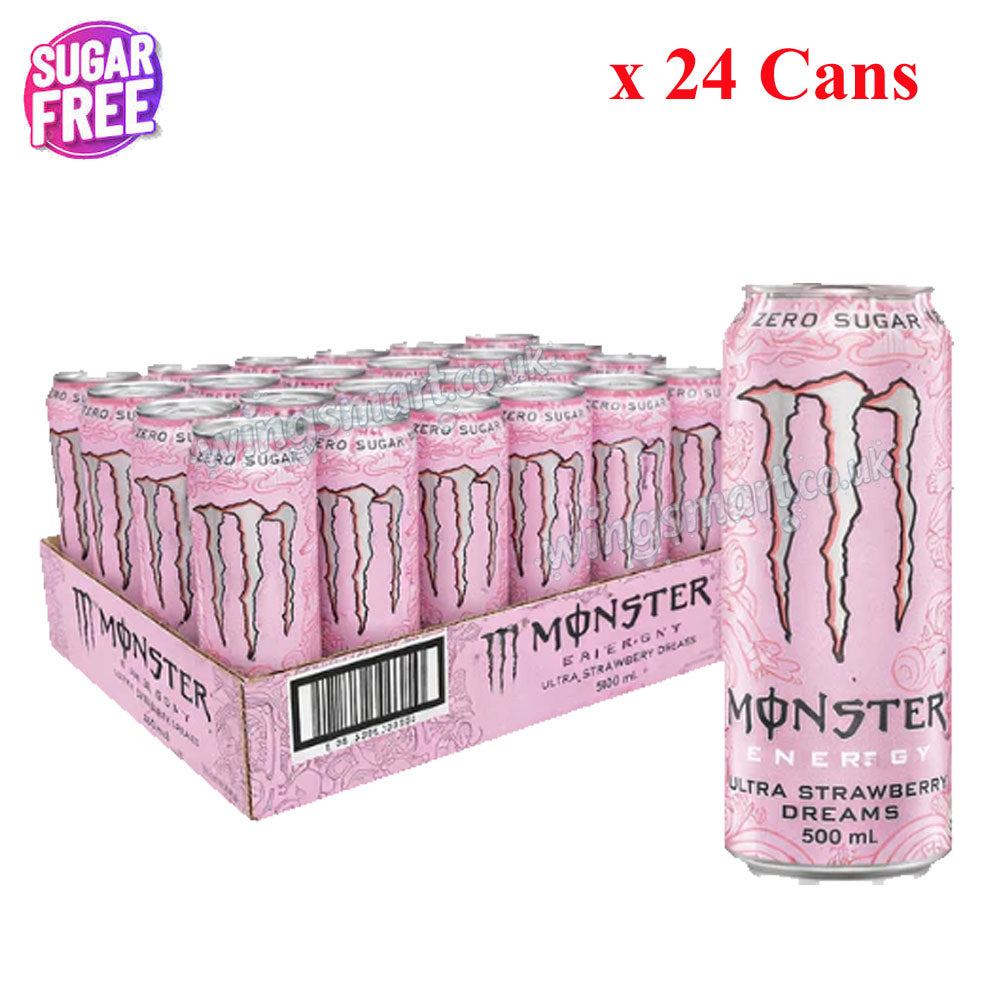 Monster Energy Drink 473ml – Electric Blue, Dreamsicle, Viking Berry, Guava & Java Irish Creme