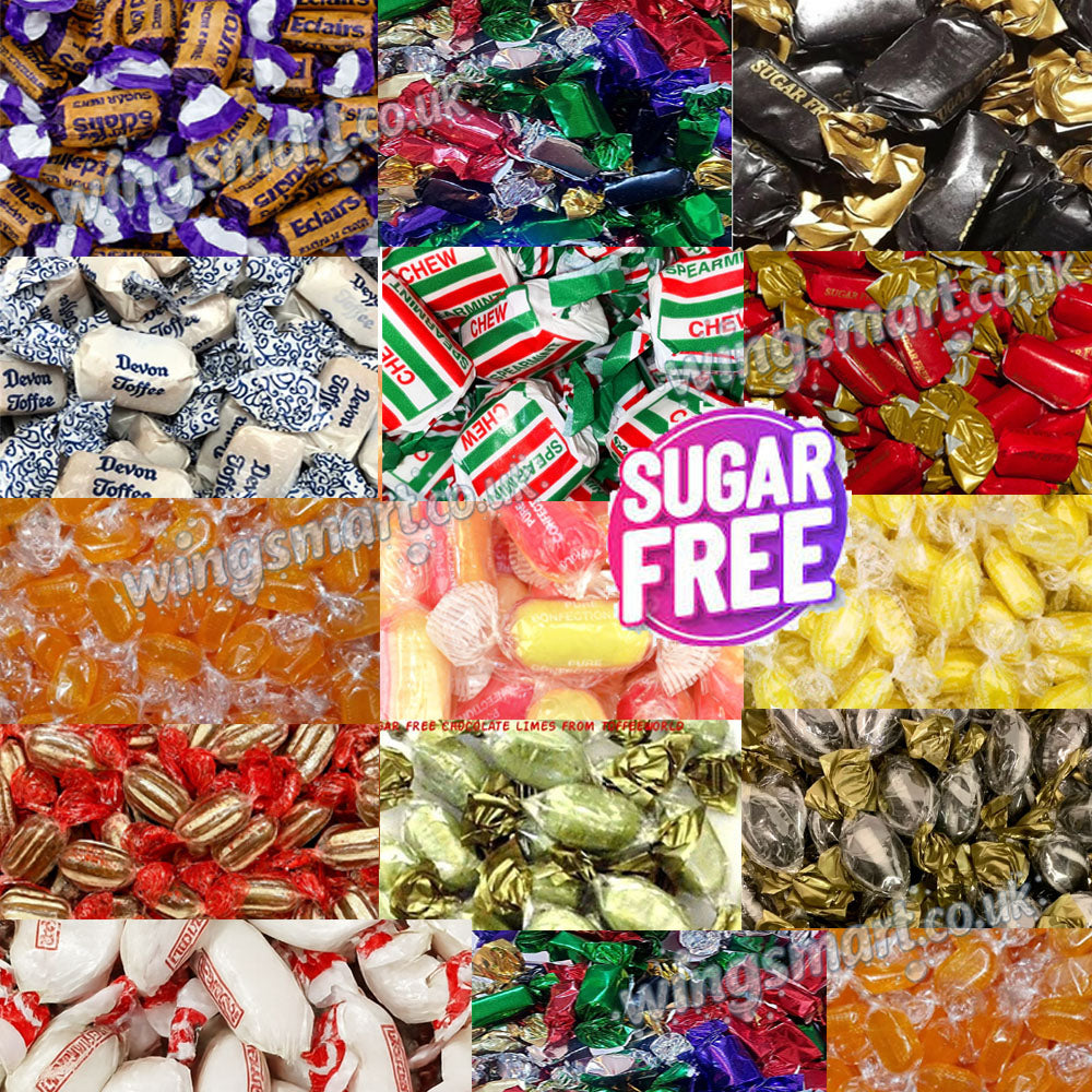Thornes Sugar Free Sweets Collections -Toffees, Mints, Eclairs, Chews & More