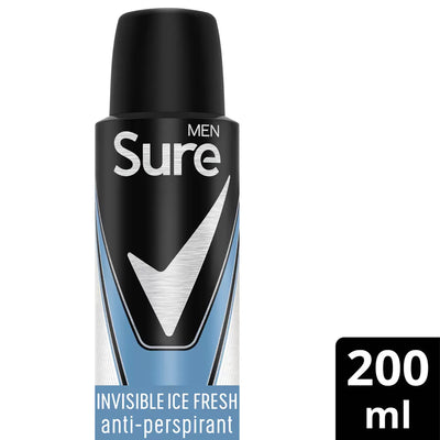 Sure Men Invisible Ice Fresh Anti-Perspirant 6 x 200ml