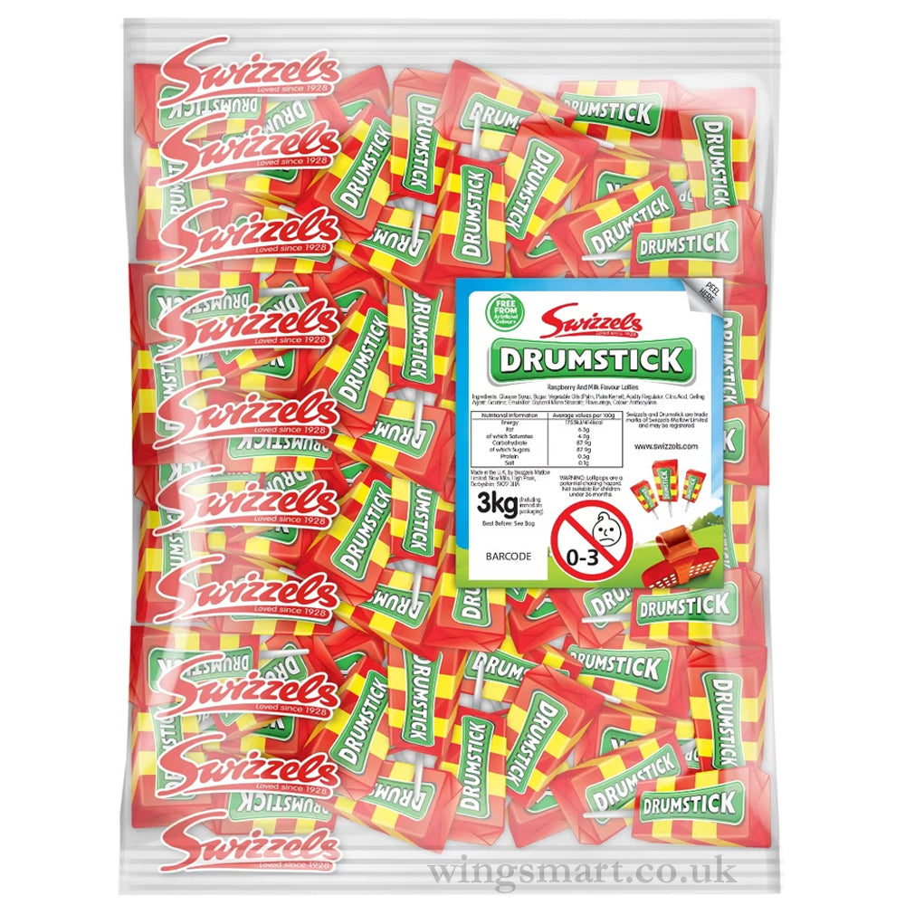 Swizzels Drumstick Lollies (0.5kg to 3kg)