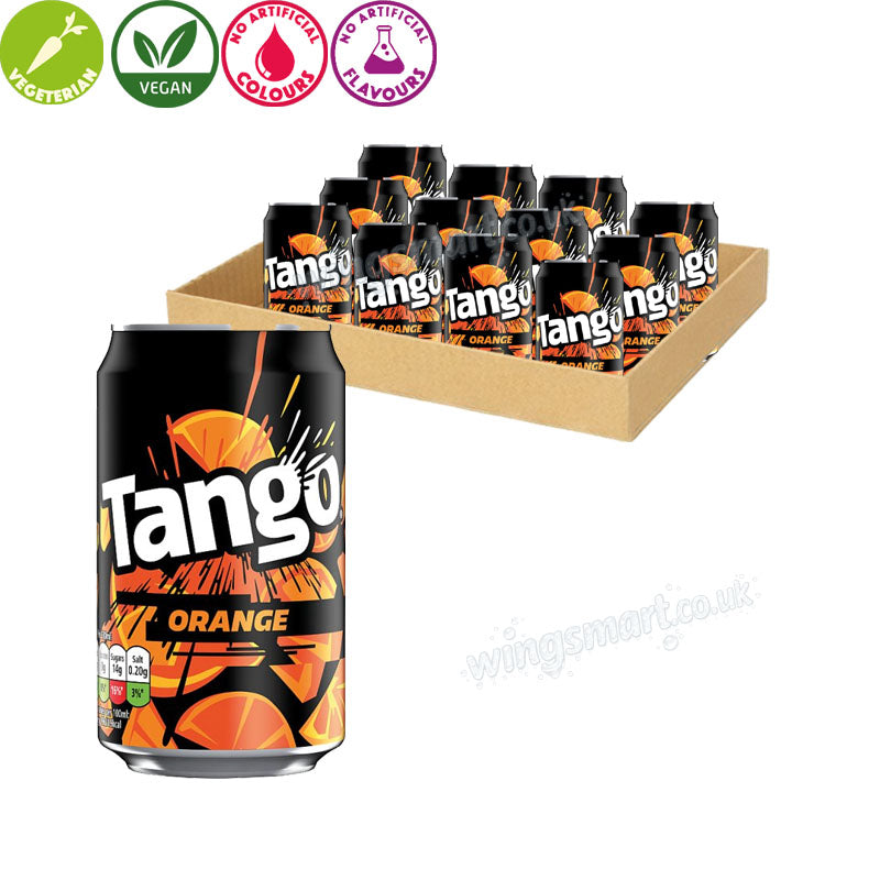Tango Orange Original Can 330ml (12 & 24 Cans)