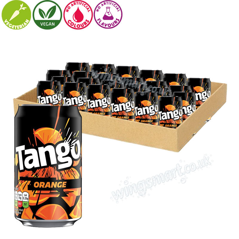 Tango Orange Original Can 330ml (12 & 24 Cans)