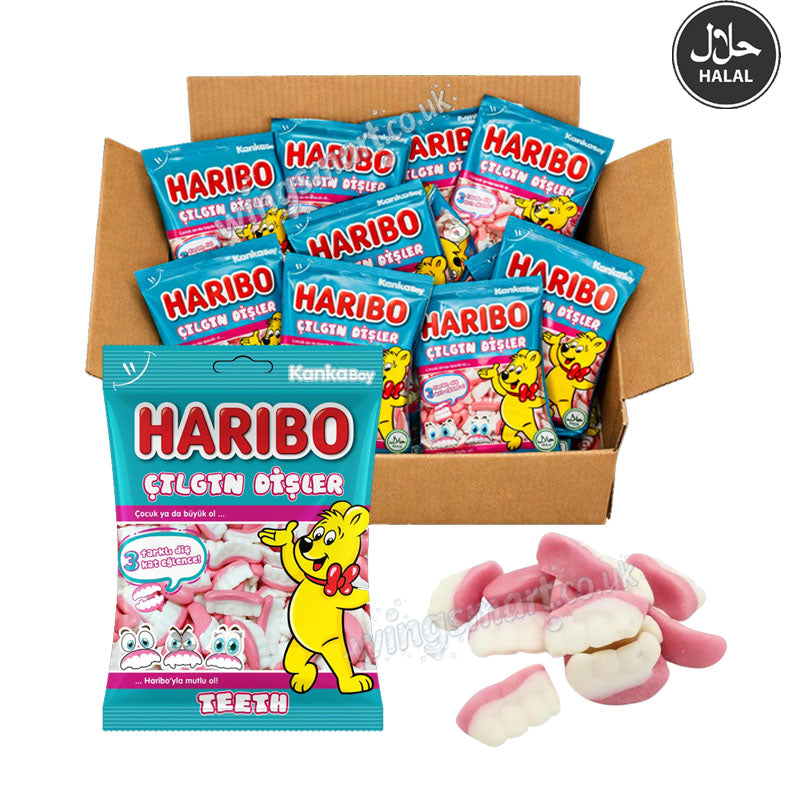 Haribo Halal Jelly Sweets 80g - Yummy Varieties