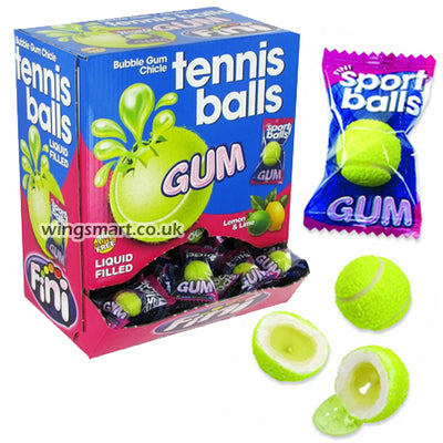 Fini Tennis Balls Liquid Filled Bubblegum - WingsMart