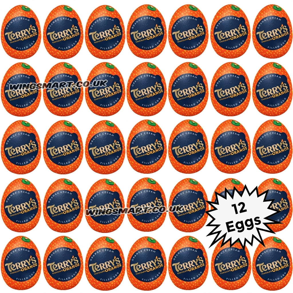 Terry's Chocolate Orange Filled Egg 34g – Orange Milk Chocolate Easter Egg
