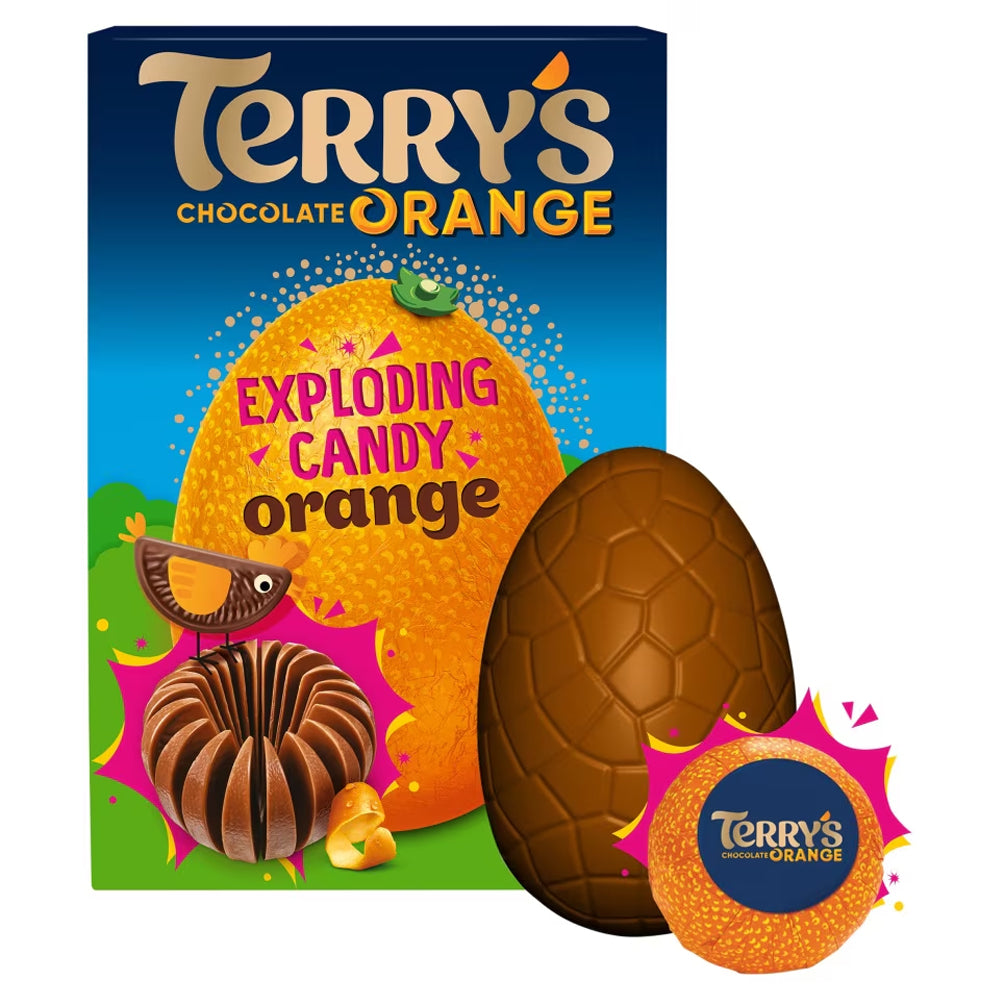 Terry's Chocolate Orange Exploding Candy Easter Egg 297g