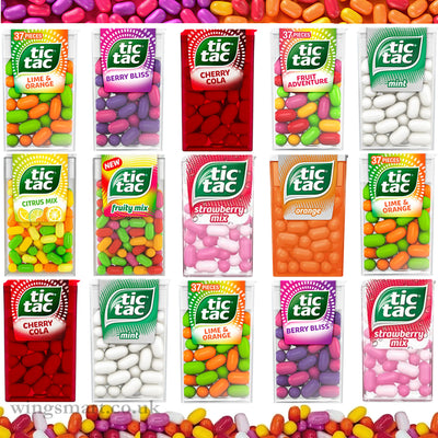 Tic Tac Complete Flavour Variety Pack 18g (Box of 24)