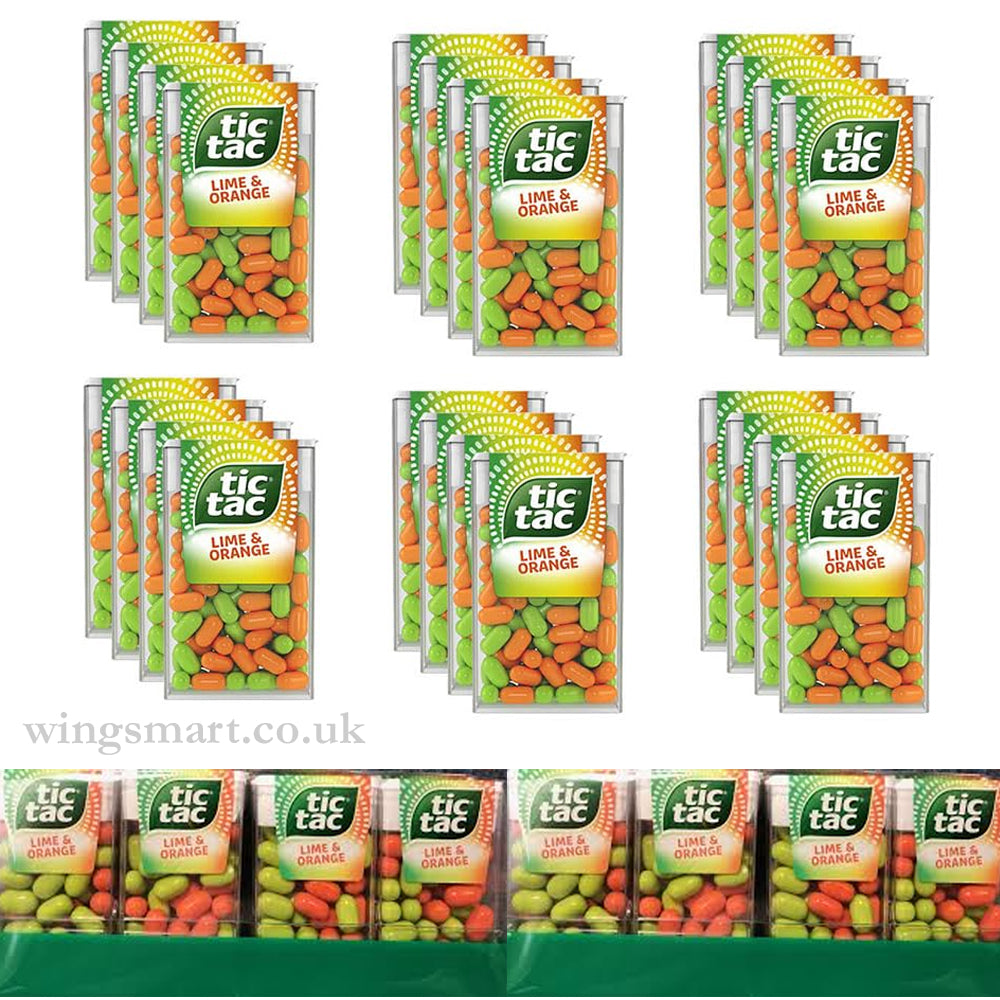 Tic Tac Complete Flavour Variety Pack 18g (Box of 24)