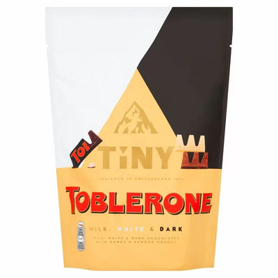 Toblerone Tiny Milk, White & Dark Pouch 280g - WingsMart