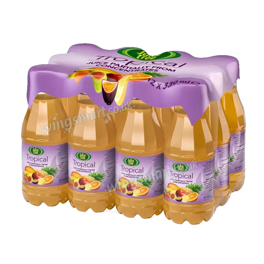 Juice Tree Assorted Juice Drinks 330ml – Apple, Orange & Tropical Mix