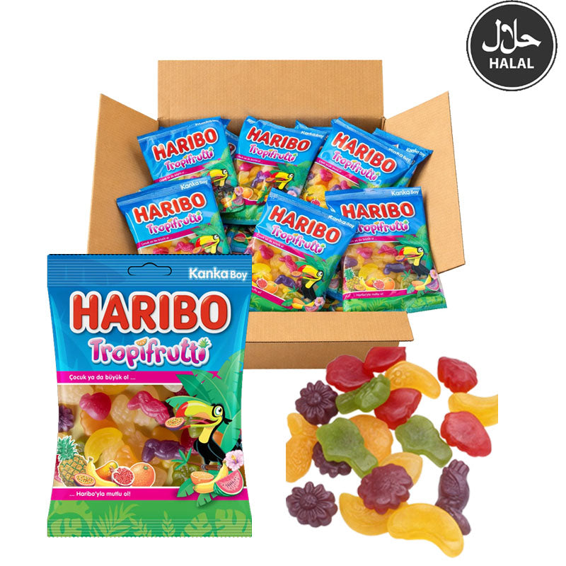 Haribo Halal Jelly Sweets 80g - Yummy Varieties