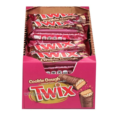 Twix Cookie Dough Cookie Bars 38.6g (Box Of 20)