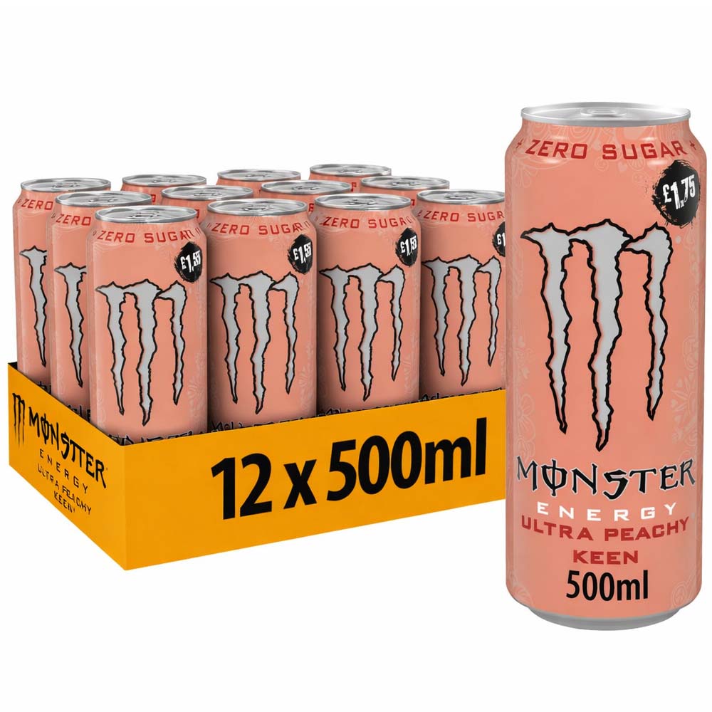 Monster Energy Drink Variety Pack 500ml PMP (Pack of 12)