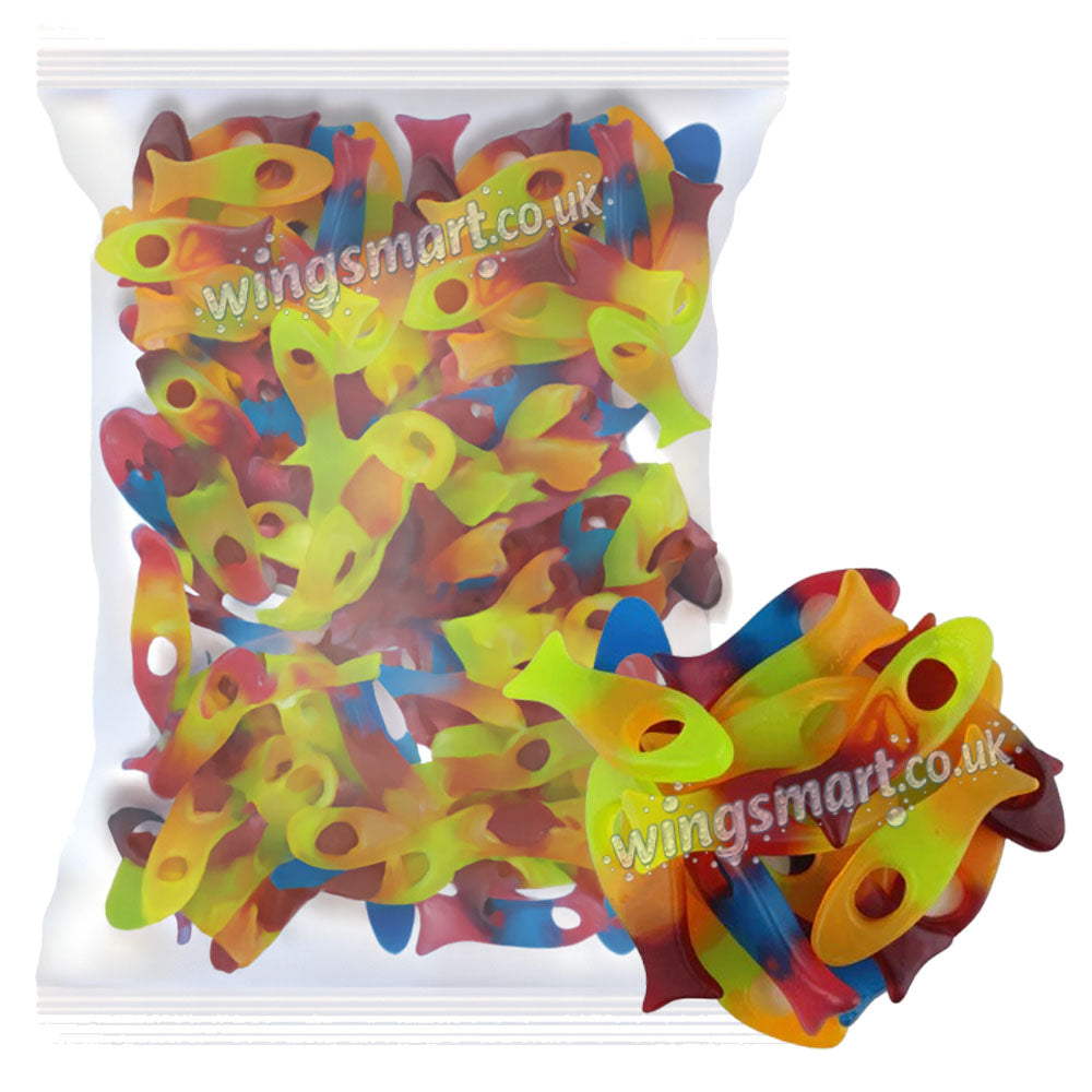 Candycrave Vegan Funky Freaky Fish Gummy Sweets – Delicious Fruity Treat