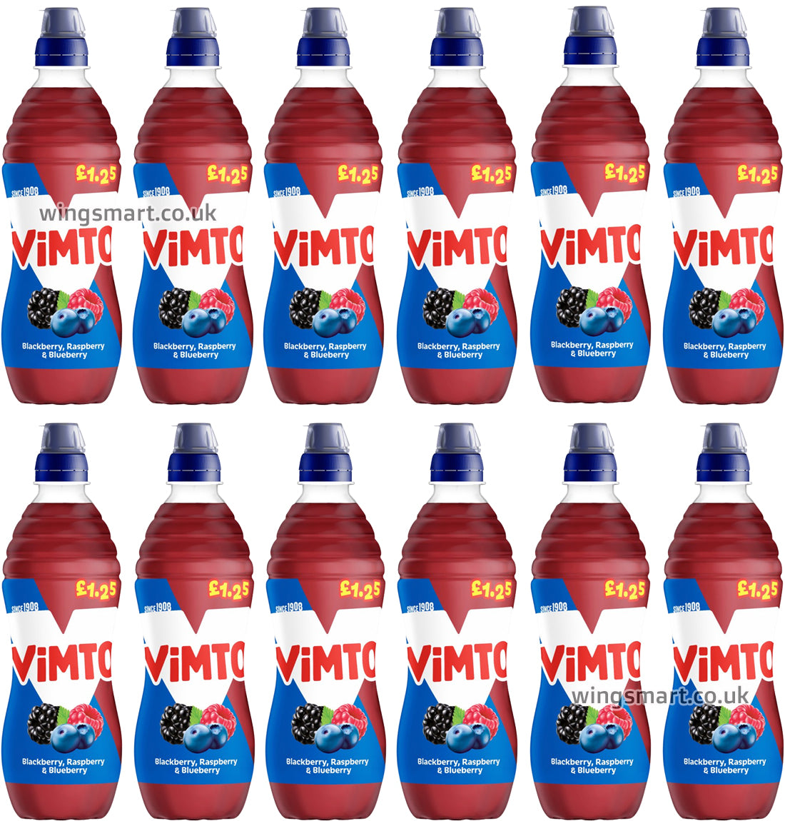 Vimto Blackberry, Raspberry & Blueberry 12 x 500ml