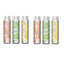 Voss Sparkling Water Randomly Mixed Pack Tangerine Lemongrass Lime Mint Lemon Cucumber 375ml