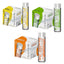 VOSS Sparkling Water Variety Pack – Tangerine Lemongrass, Lime Mint & Lemon Cucumber 375ml (Pack of 12)